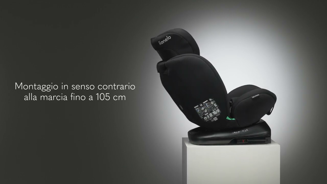 Lionelo Bastiaan i Size - seggiolino auto per bambini