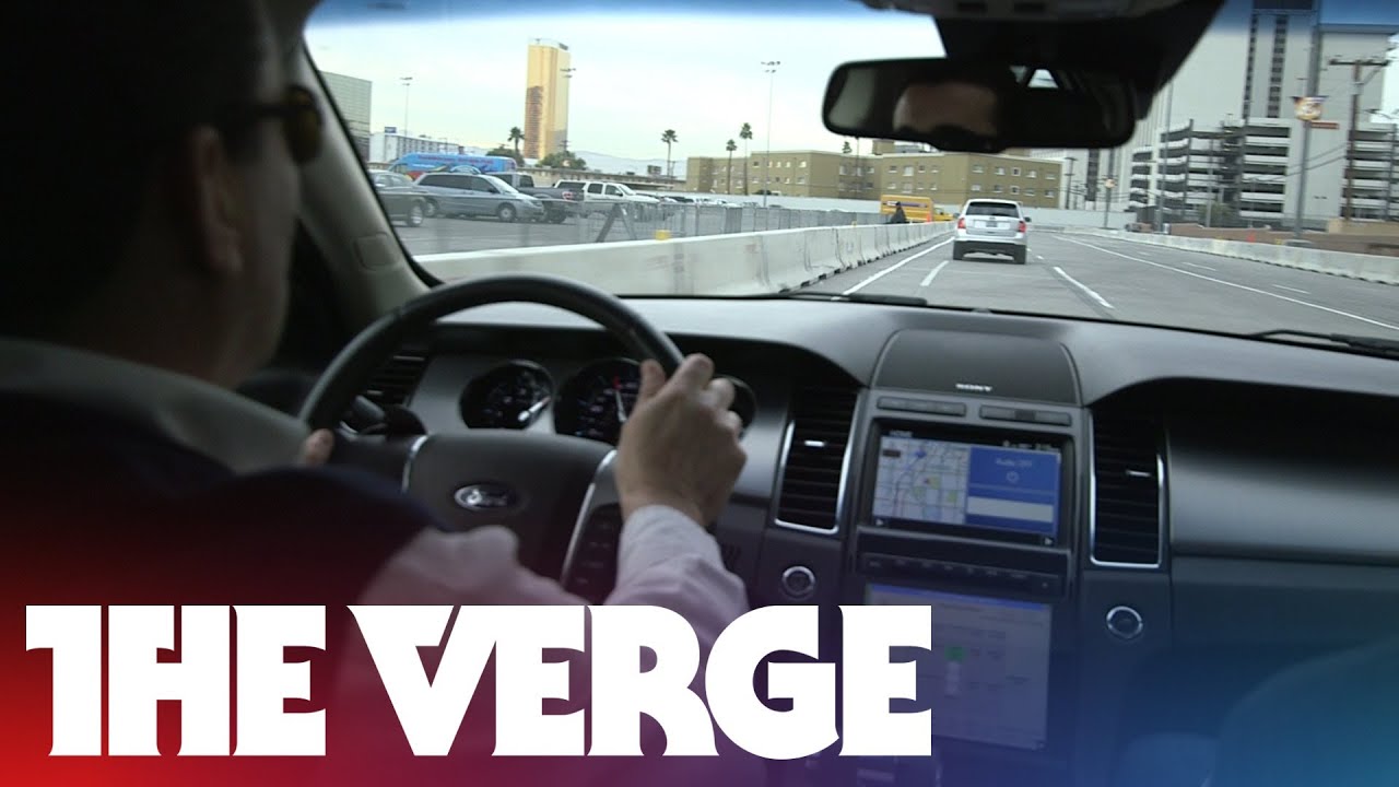 Ford's vehicle-to-vehicle (V2V) communication demo at CES