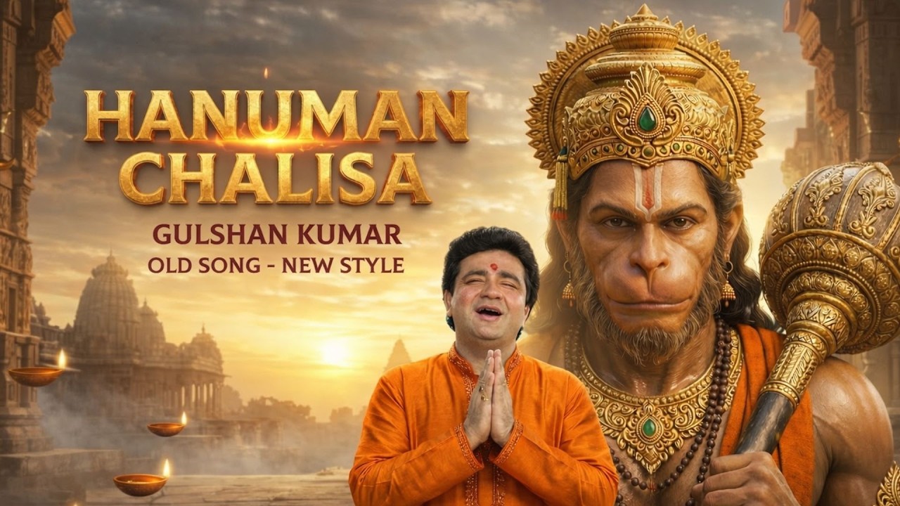 मंगल // श्री हनुमान चालीसा | Old Soul, New Vision: Gulshan Kumar’s hanuman chalisa 2026 | Hariharan.