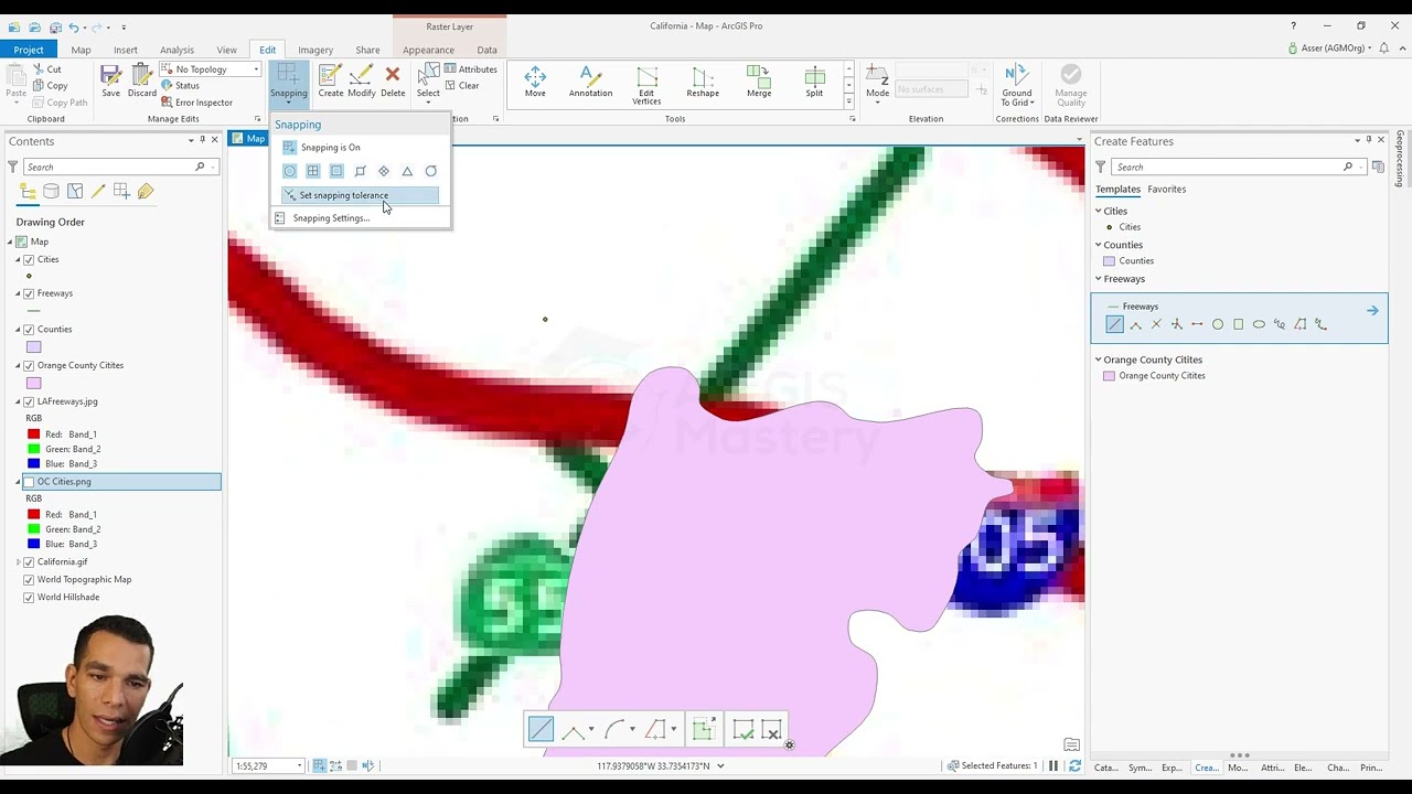 ArcGIS Pro Snapping