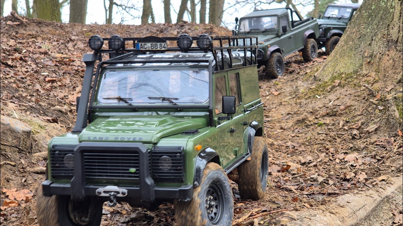 Land Rover Defender D90/D110 Traxxas TRX4  GRC RCDREAM RC4WD Gel&auml;nde Scaler Crawler