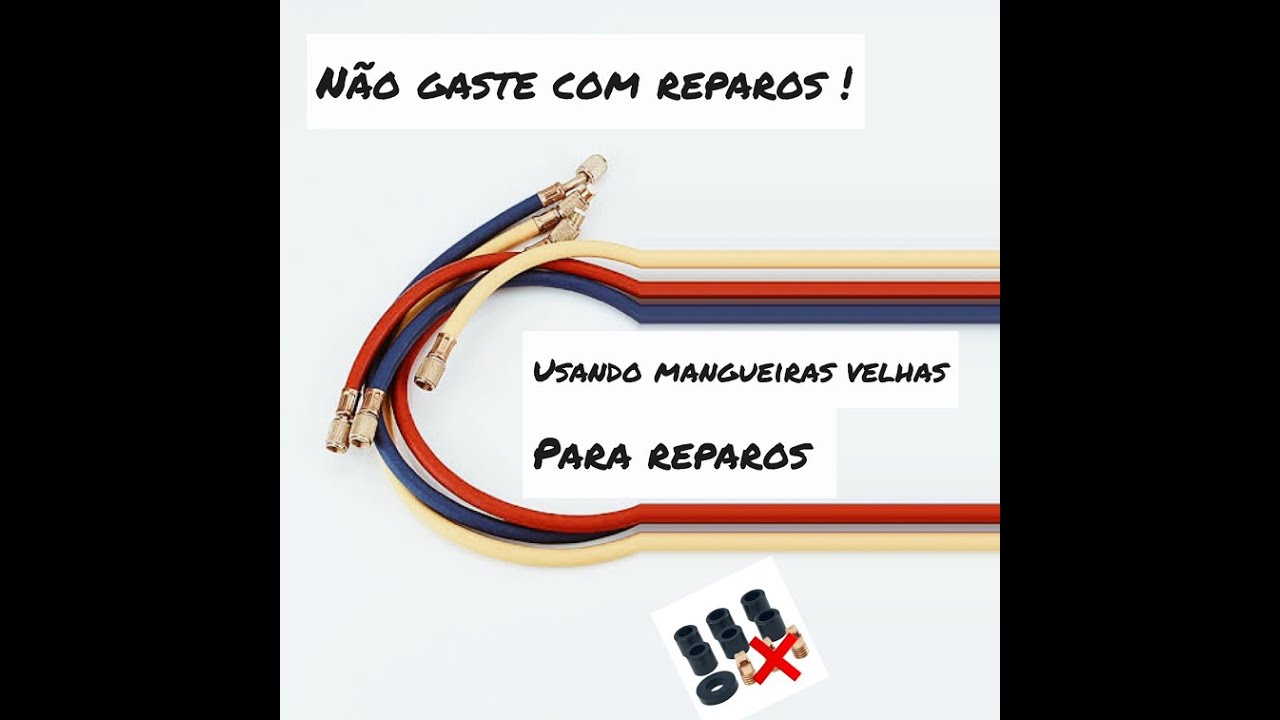 Mangueira de vácuo, como fabricar as propiás vedações da mangueira do manifold
