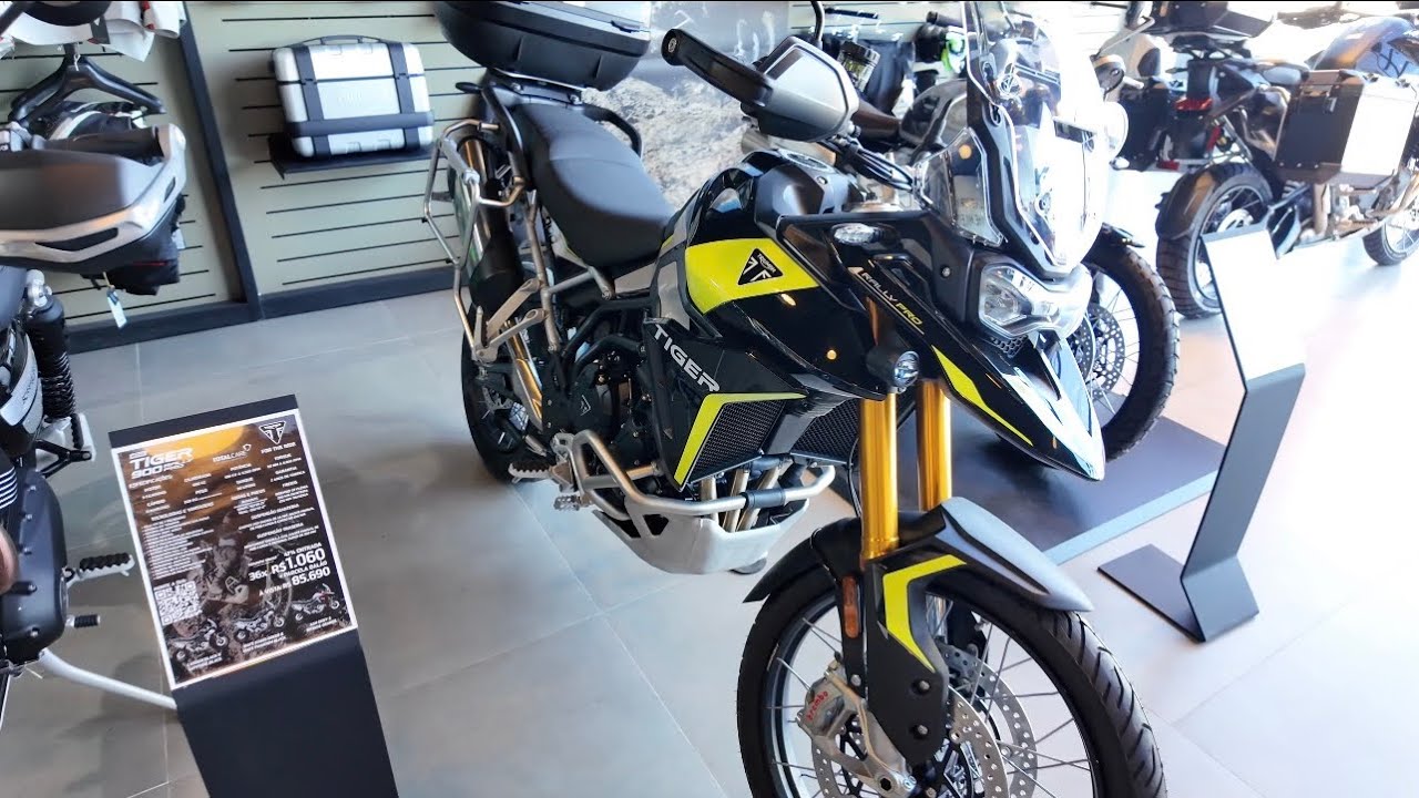 NOVA TRIUMPH TIGER 900 RALLY PRO 2026 - GRAFISMO ATUALIZADO - A MAIS VENDIDA DA CATEGORIA!