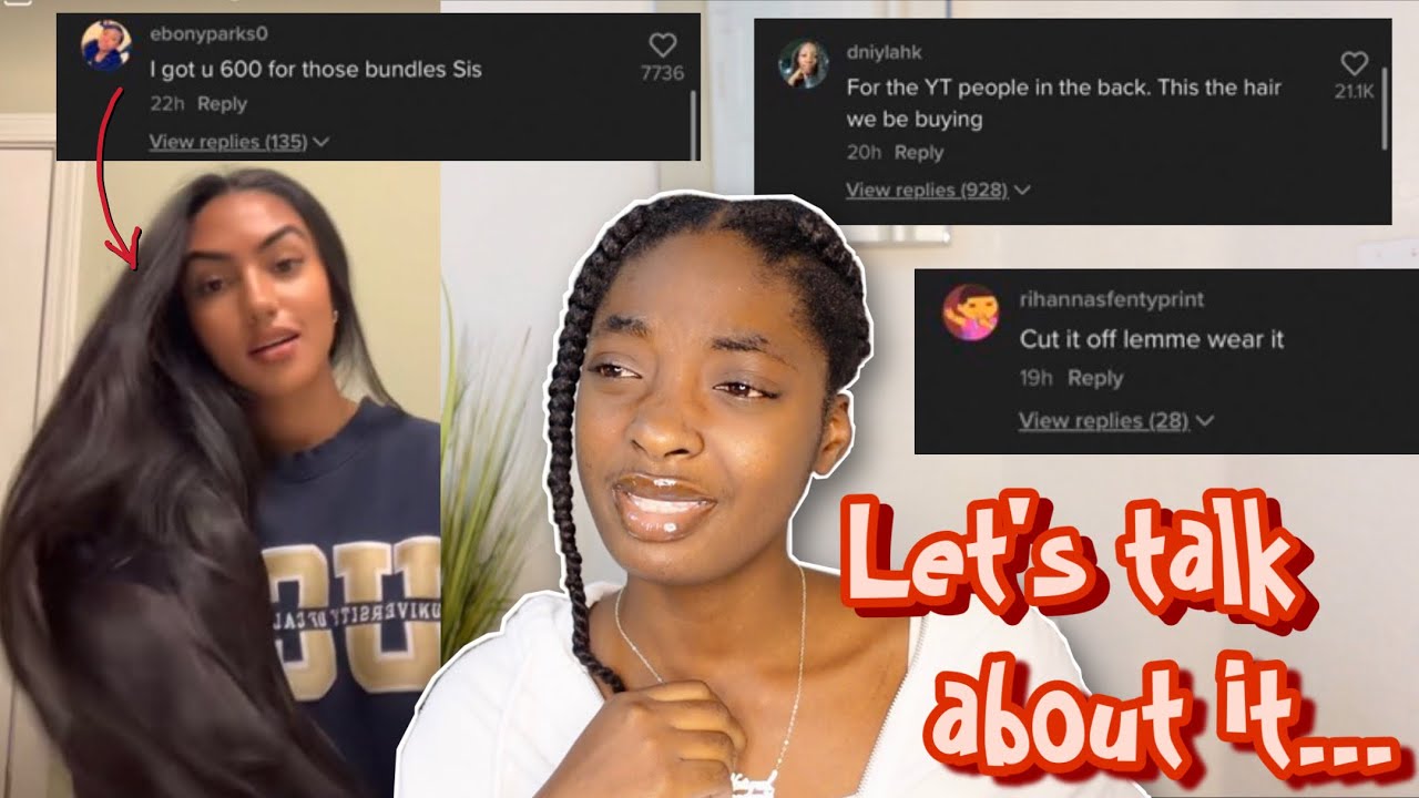 OUR OBSESSION WITH HAIR THAT ISN’T OUR OWN TEXTURE PART 4. | TikTok Reaction