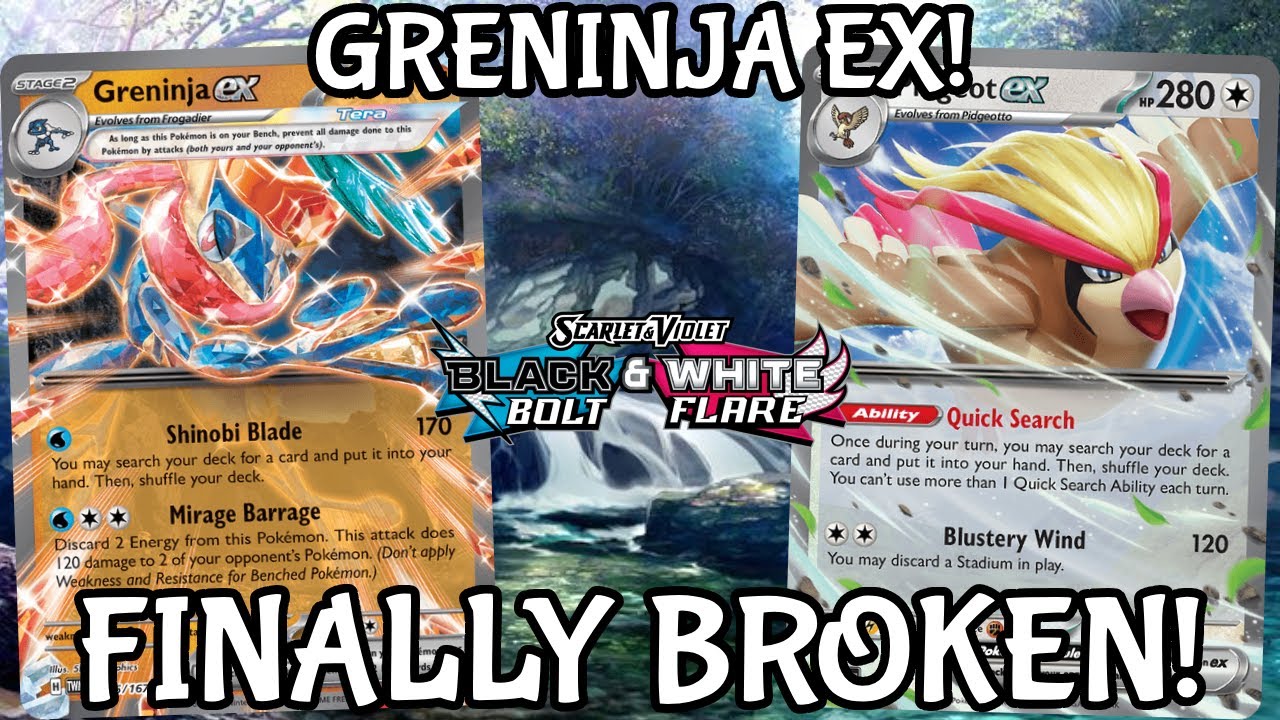 GRENINJA EX! THE SECRET BEST DECK RIGHT NOW!