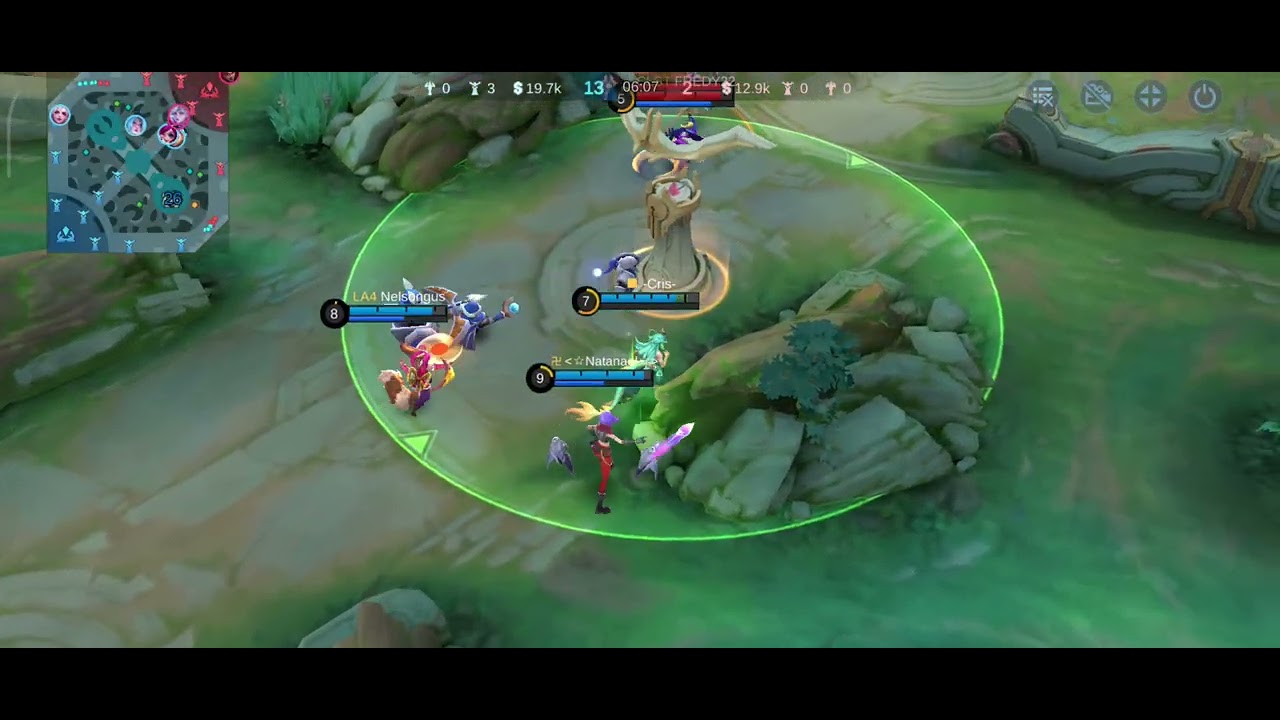Khalea vs Hilda. duelo de roams