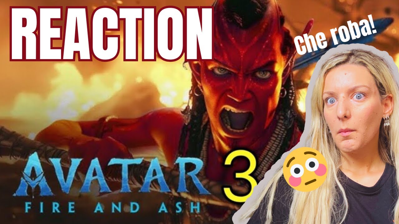 Reagisco al Trailer di AVATAR 3 🔥 