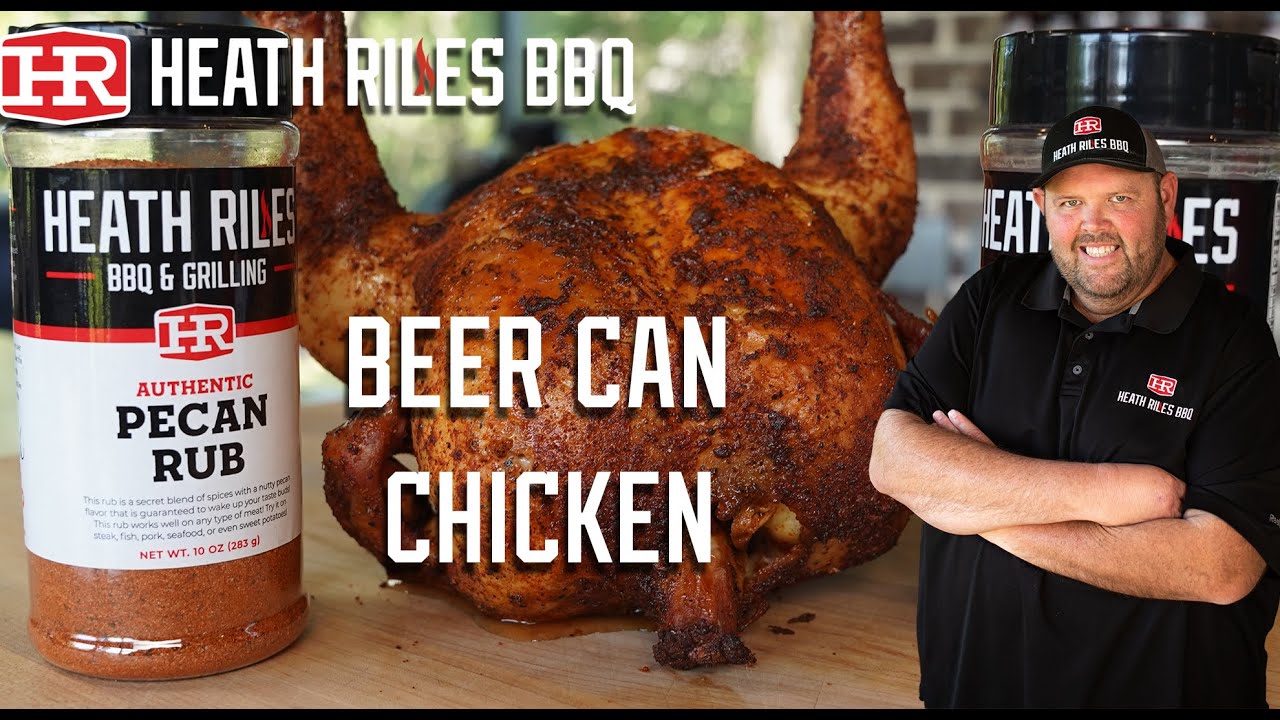 Beer Can Chicken | Goldens' Cast Iron Cooker | Heath Riles BBQ