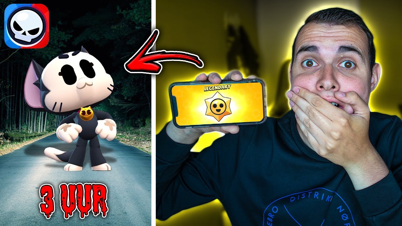 Speel NOOIT Met KIT om 3 UUR 'S NACHTS.. *IK ONTMOET HEM!* (Brawl Stars)