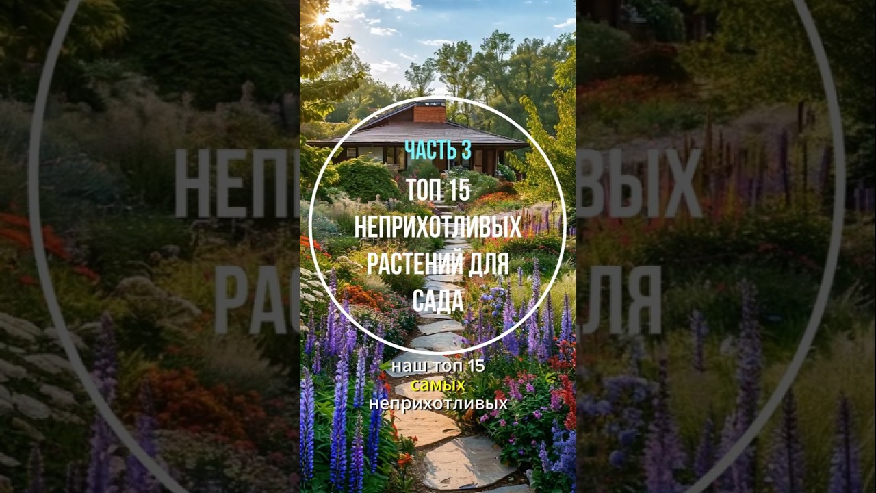 Ч3. Неприхотливые многолетники которые украсят ваш сад БЕЗ УСИЛИЙ #НеприхотливыйСад #многолетники