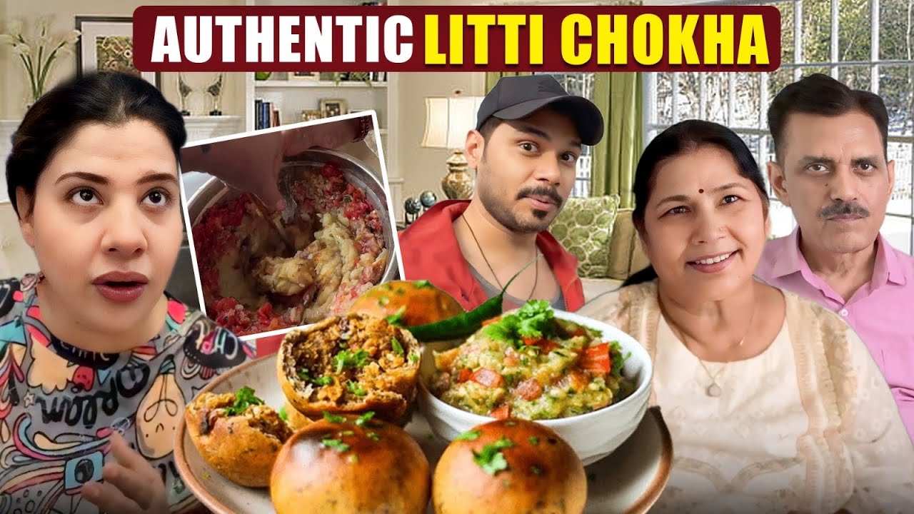 SAASU MAA KA DESI LITTI CHOKHA🔥