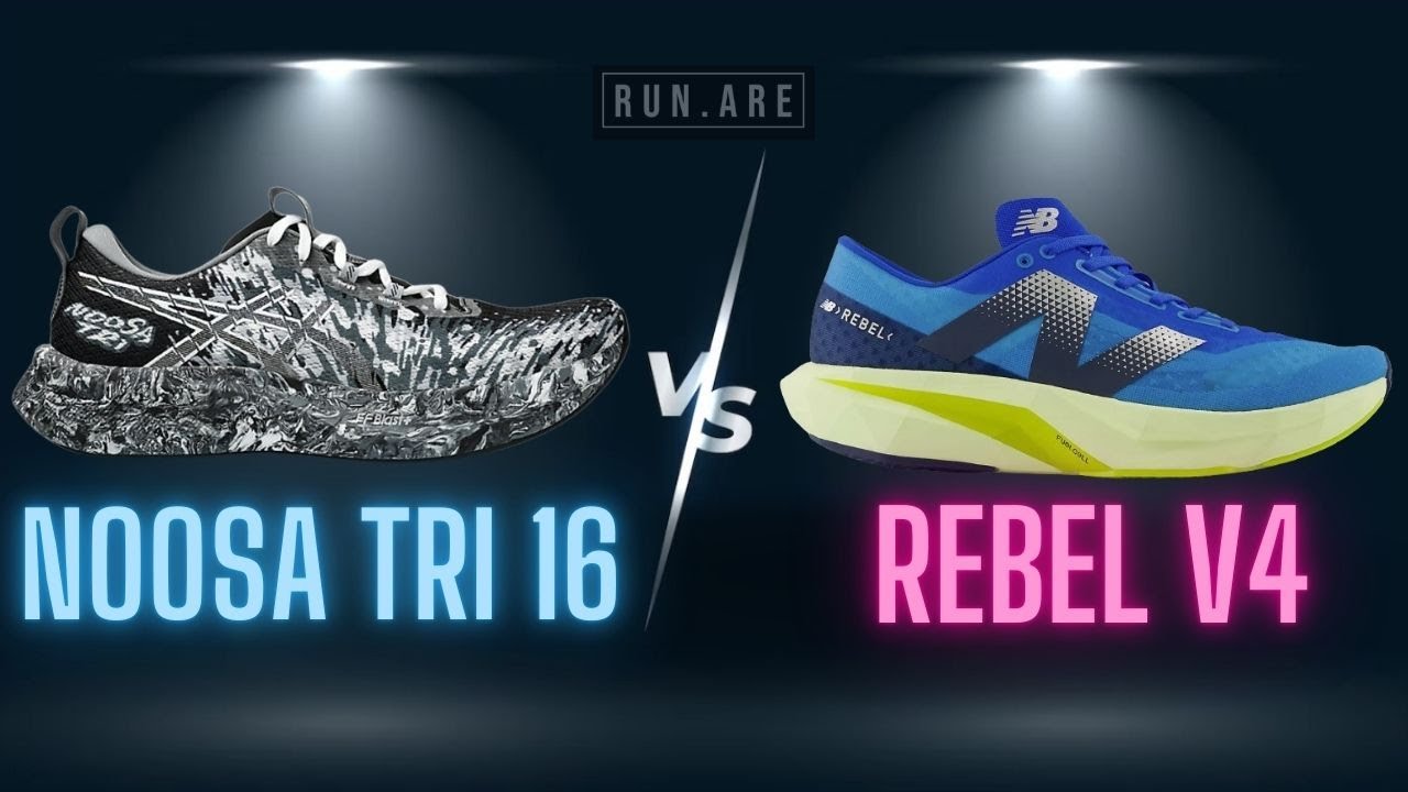 ASICS Noosa Tri 16 vs New Balance Rebel v4: Shoe Comparison Review