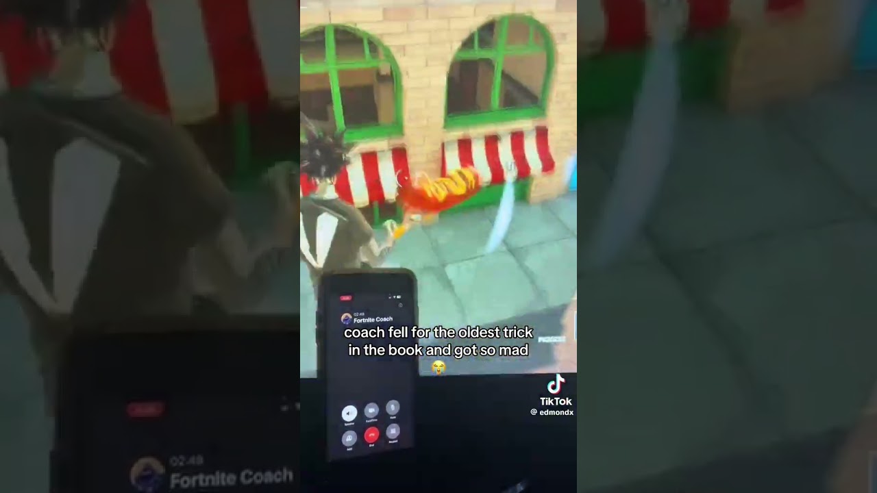 Fortnite Coach Edmondx meme