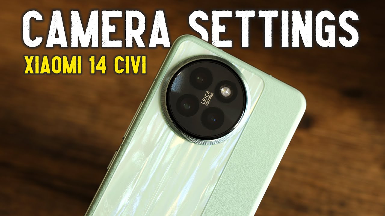 Xiaomi 14 CIVI Camera Settings (in Hindi)