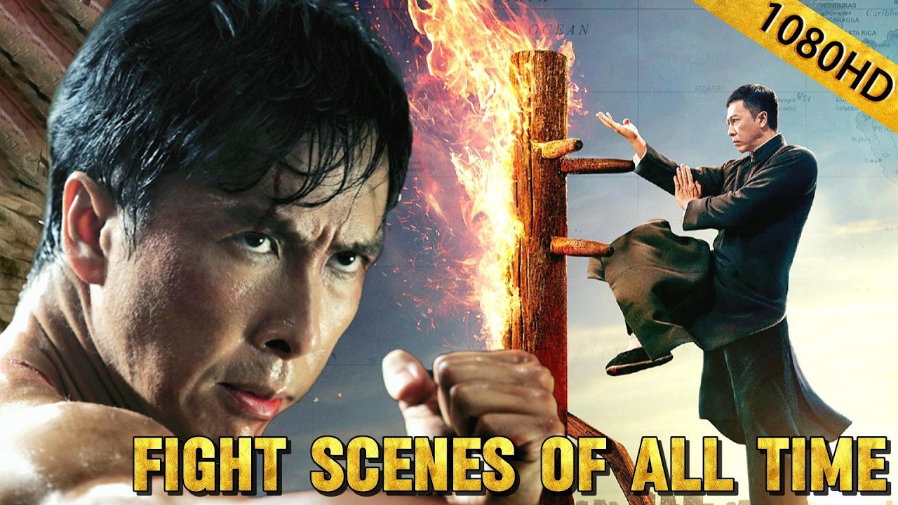 甄子丹最強打戲合輯：一打多人，你覺得哪個片段最強 ⚔️ Kung Fu 丨精武門 #甄子丹 #萬綺雯 #林志豪