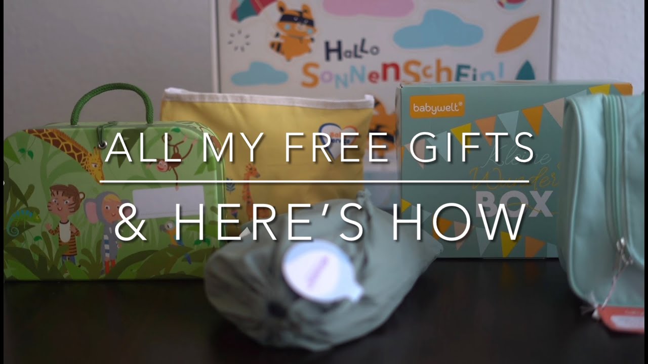 Baby free gifts in Germany | Baby Geschenkbox gratis | (know how to register) #BerlinerBaby