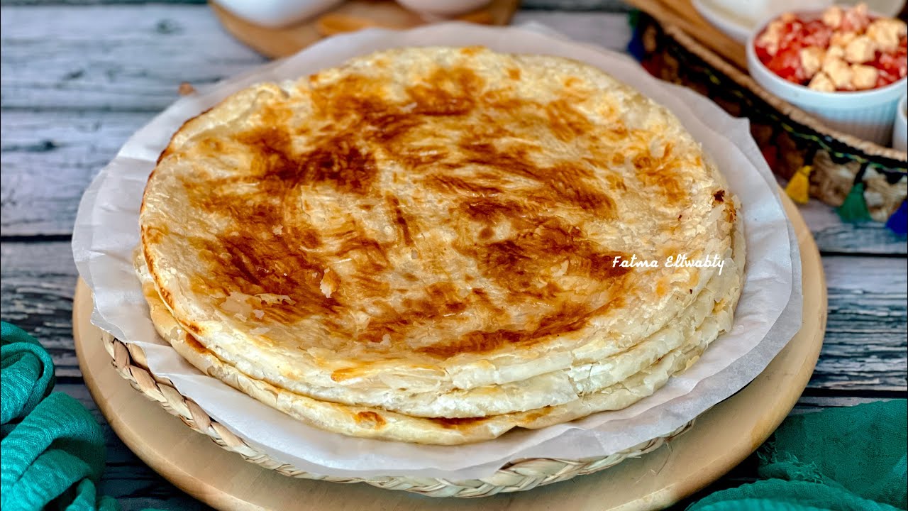 الفطير المشلتت الفلاحي المورق بطريقة سهله و طعمه خيال /فاطمه التوابتي