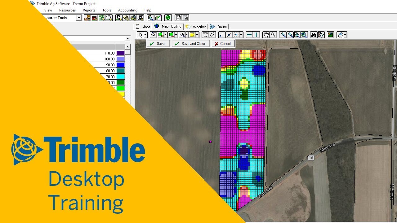 Generating Simple VRA Rx Maps | Desktop Training | Trimble Ag Software