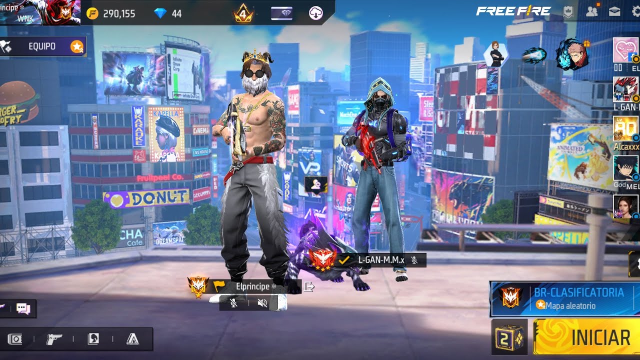 JUGANDO CON SUSCRIPTOR 🤑 #freefire #garenafreefire #viral 