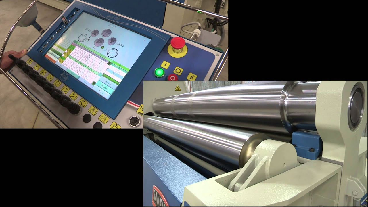 Baileigh Industrial PR-10500-4 CNC Plate Roll Machine