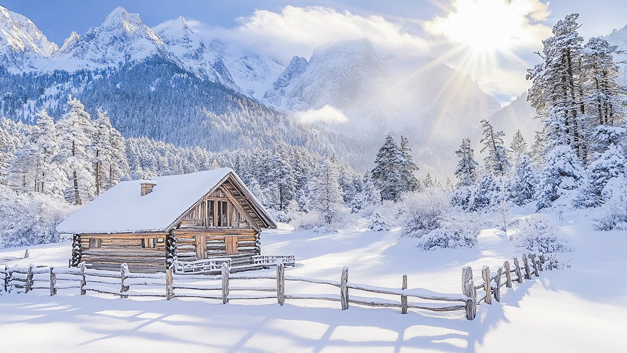 Зимний покой и расслабление ❄️ Зимние мелодии для снятия стресса и исцеления