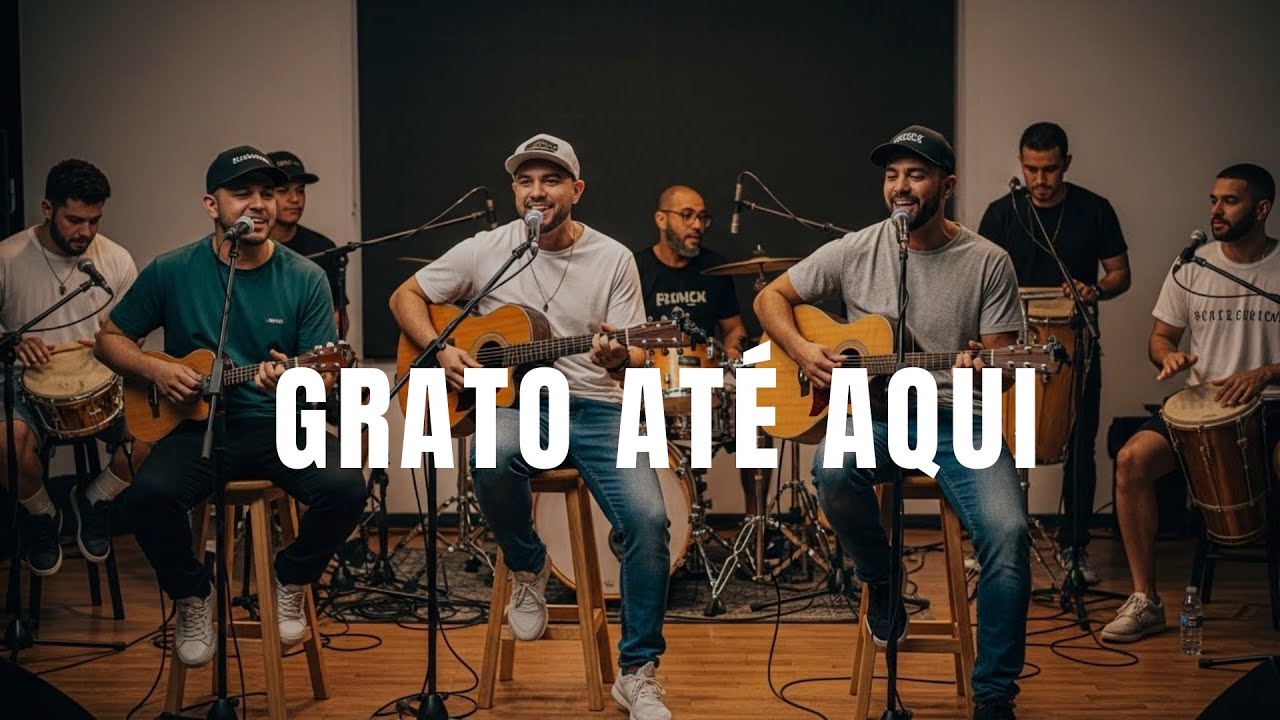 Grato Até Aqui 🙏 | Pagode Gospel de Gratidão e Fé | Louvor Que Toca o Coração