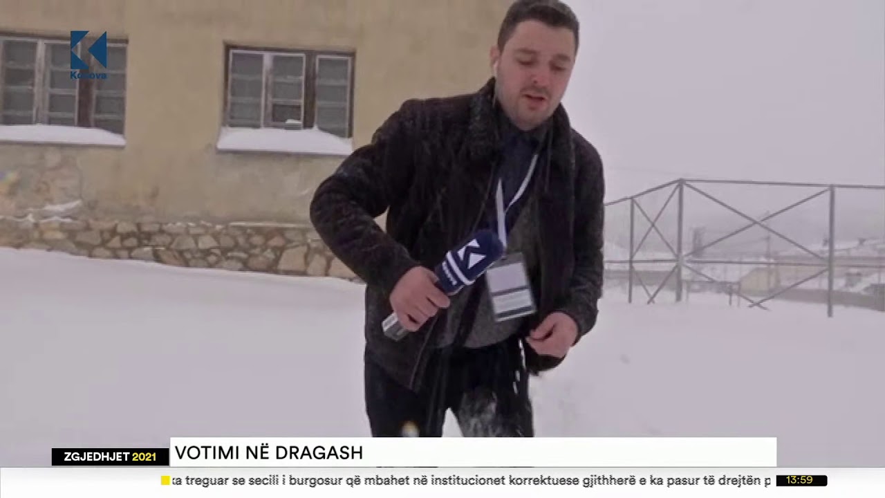 Bora e madhe ne Dragash nuk e pengon votimin - 14.02.2021 - Klan Kosova