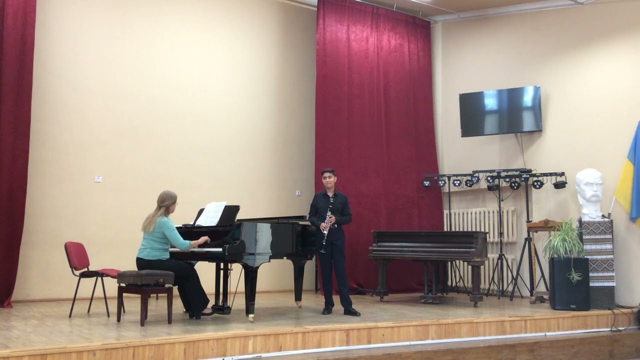Franz Anton Dimler «Konzert B-dur fur Klarinette und Orchester» (Part 1), Микола Лисенко «Елегія»