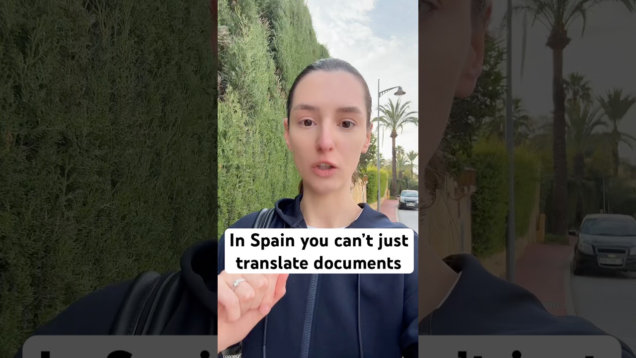 Spain has its own &ldquo;approved translators&rdquo; list #lifeinspain #movingtospain #lifeabroad #movingabroad