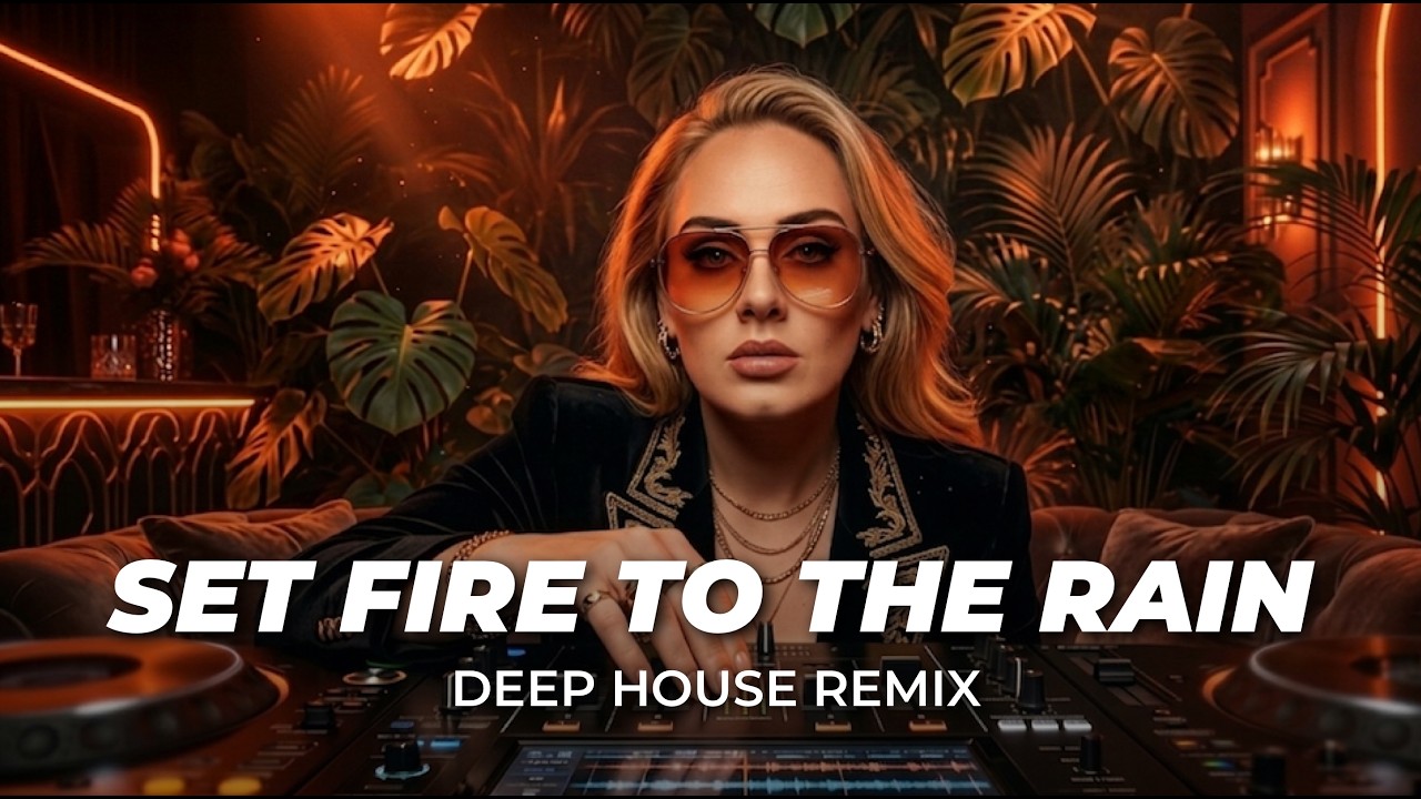 Adele - Set Fire to the Rain | Deep House (Techno House Remix)
