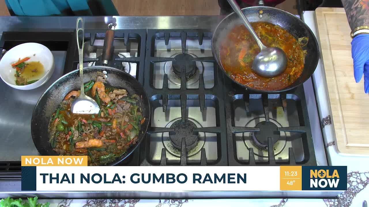 Thai Nola: Gumbo ramen