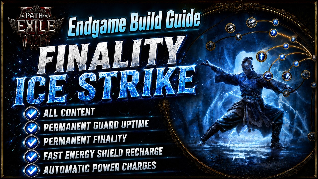 Endgame Build Guide - Finality Ice Strike Martial Artist | 0.5 Runes of Aldur