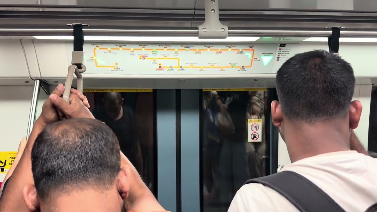[Old announcement] SMRT Alstom Metropolis C830C (861): Tai Seng to Serangoon. 