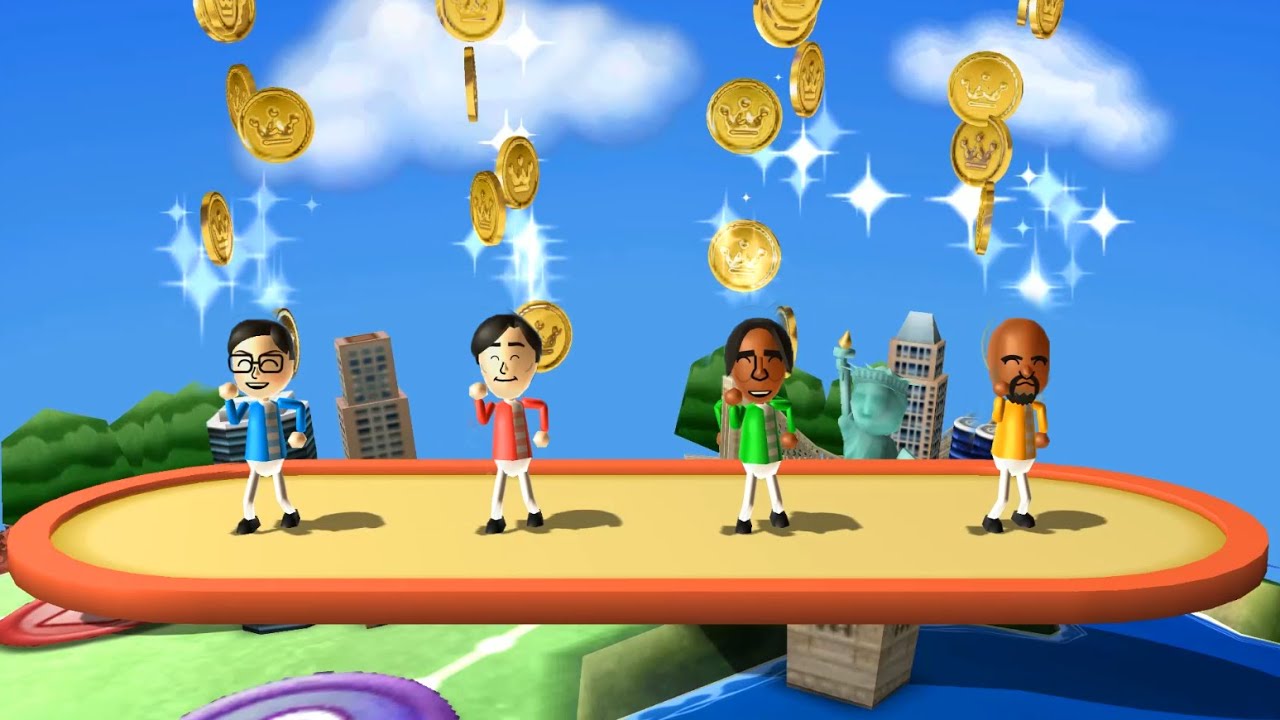 Wii Party Globe Trot — Олдби против Мэтта против Такуми против Джорджа (сложность «Мастер»)