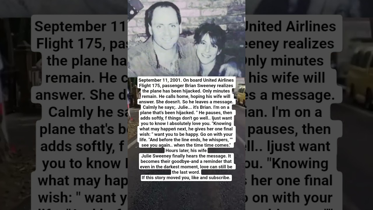 His Final Voicemail Before Flight 175 Crashed..!!
