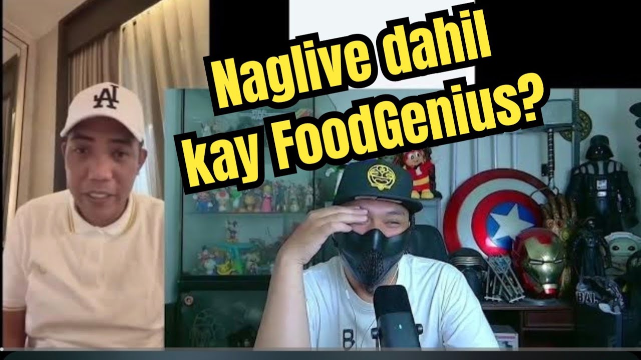 Late Recordings: Norman Mangusin naglive dahil kay FoodGenius