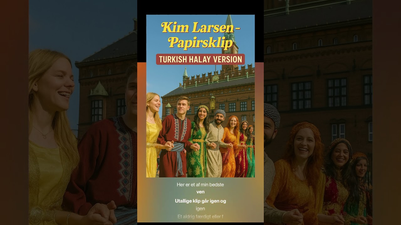 Kurdisk Halay version af KIM LARSEN - PAPIRSKLIP #danskmusik