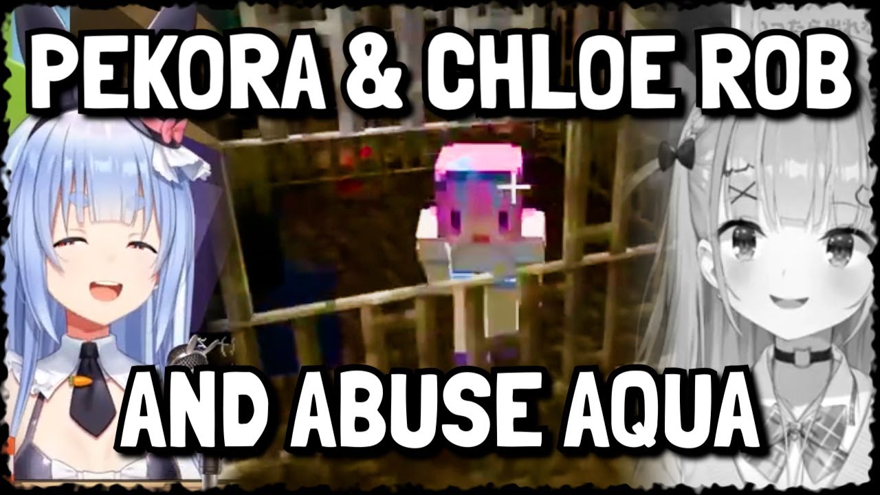 Pekora feeds Aqua to the warden and exploits her innocence with Chloe [PART 1]