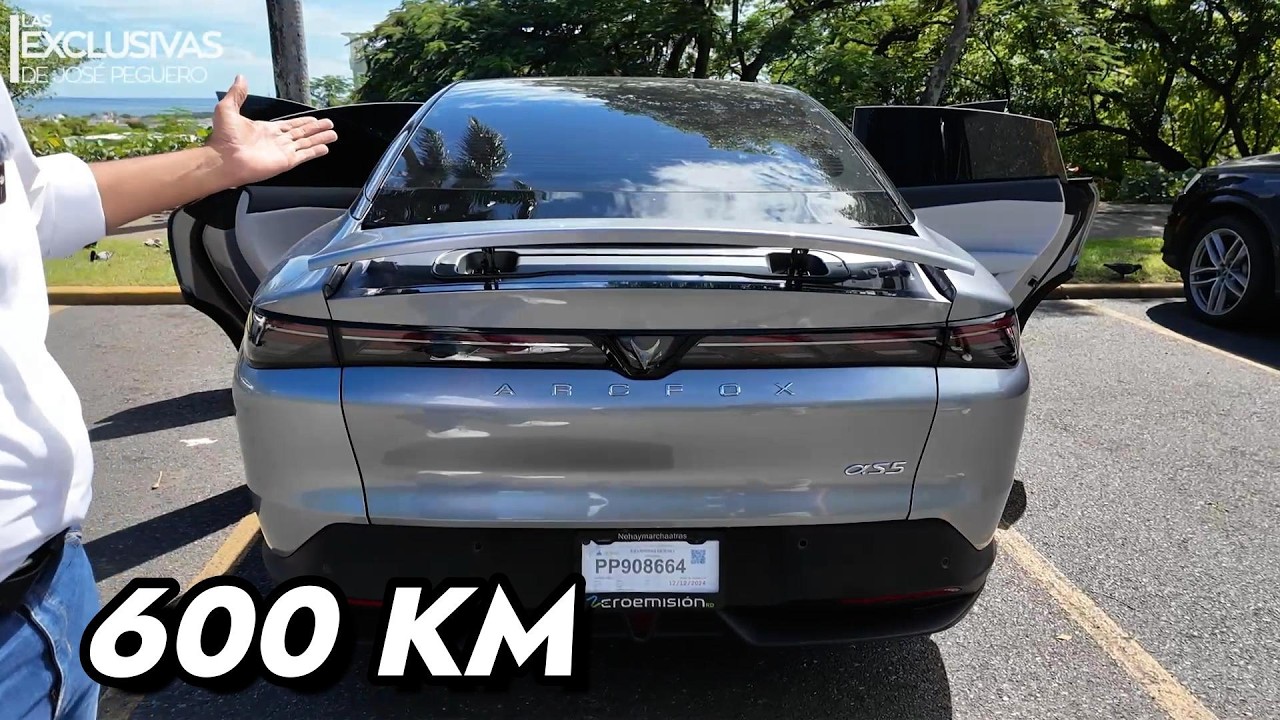 Carro chino llega a RD a dando 600 kilómetros por carga Arcfox Alpha S5