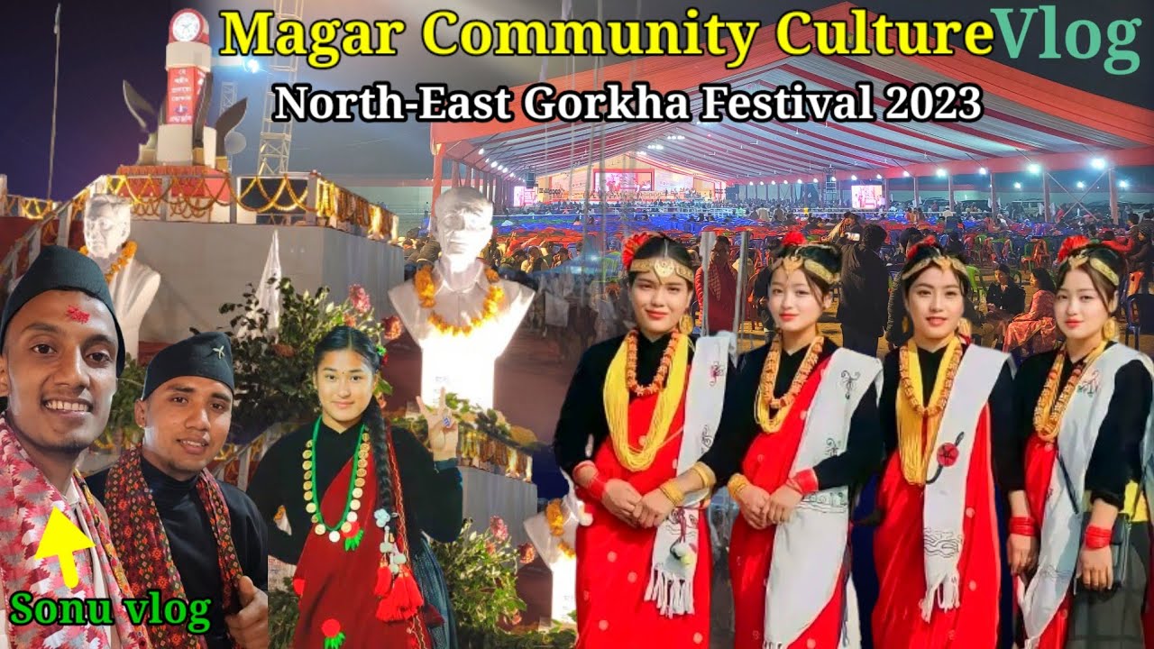 Magar Community Culture Vlog😍North-East Gorkha Festival 2023 (Guwahati Assam)