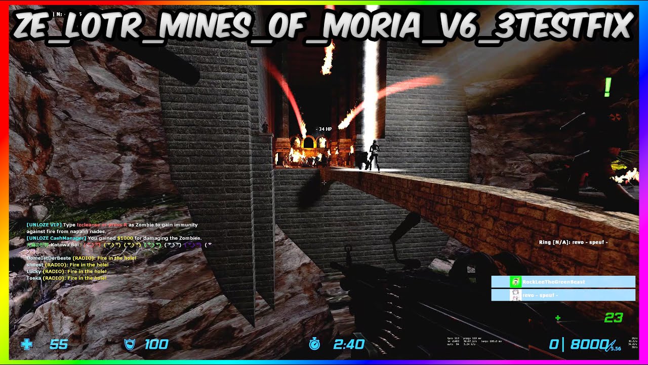 CSS ZOMBIE ESCAPE | LOTR Mines of Moria