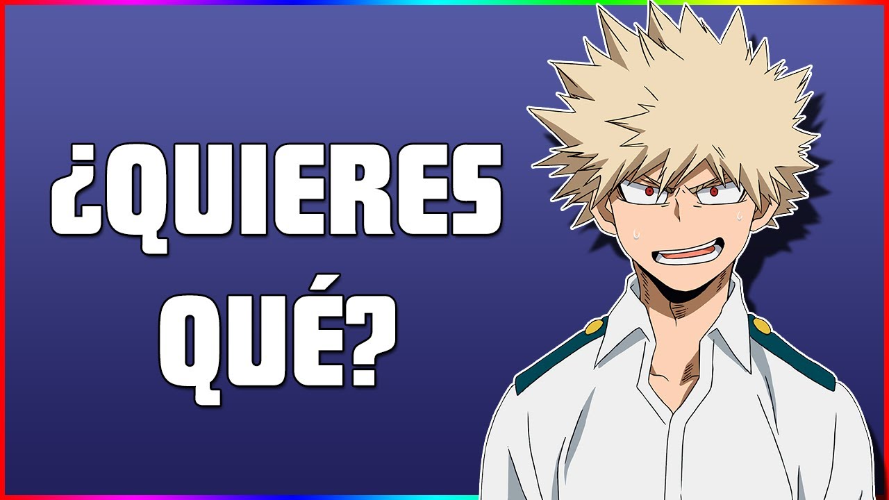 ¿Quieres qué? | Spicy Katsuki Bakugou x Listener ASMR Interpretar | [Español]