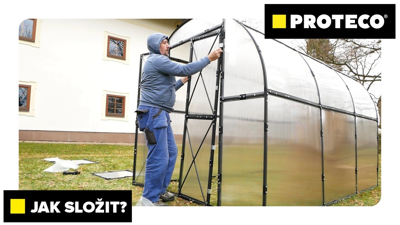 Jak složit obloukový skleník 62.21-SKO-310 & 62.21-SKO-415 | PROTECO nářadí s.r.o.