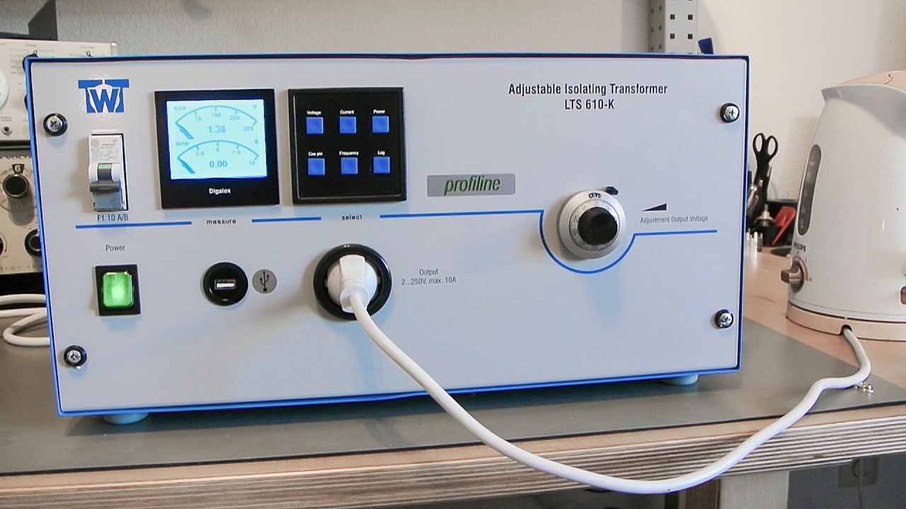 #55 Regel-Trenntrafo LTS 610-K profiline von Thalheimer