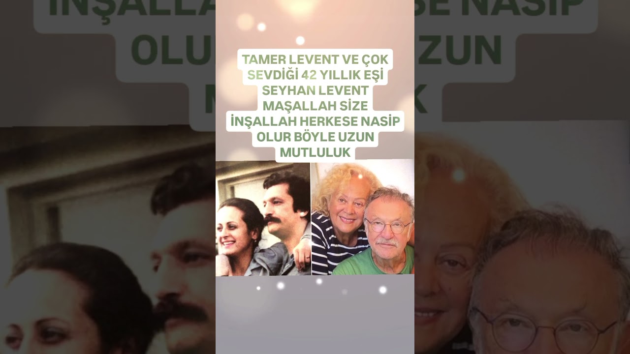 TAMER LEVENT VE &Ccedil;OK SEVDİĞİ 42 YILLIK EŞİ SEYHAN LEVENT MAŞALLAH DAHA NİCE UZUN YILLAR DİLİYORUZ..