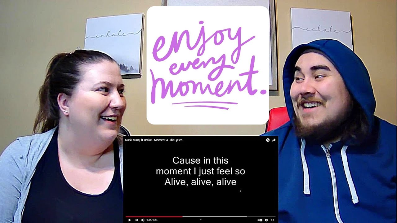 Nicki Minaj Ft. Drake- Moment 4 Life- (REACTION!!!)