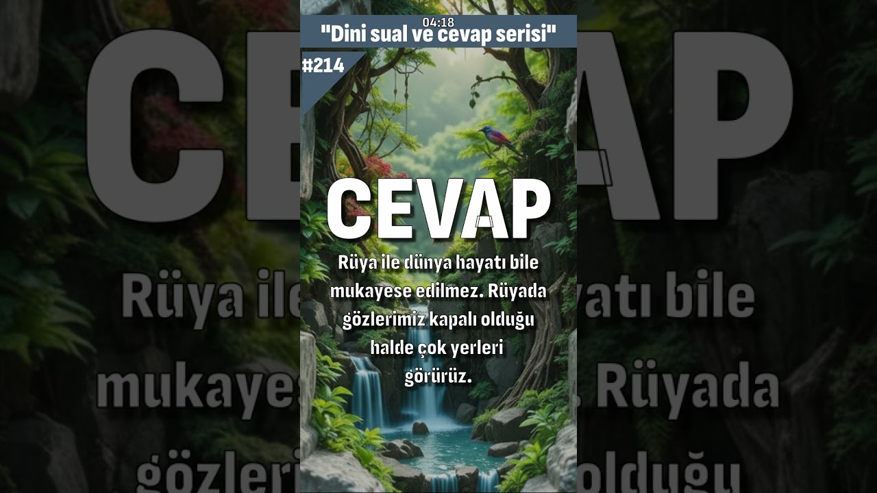 Cennet nimetleri hayal edilemez