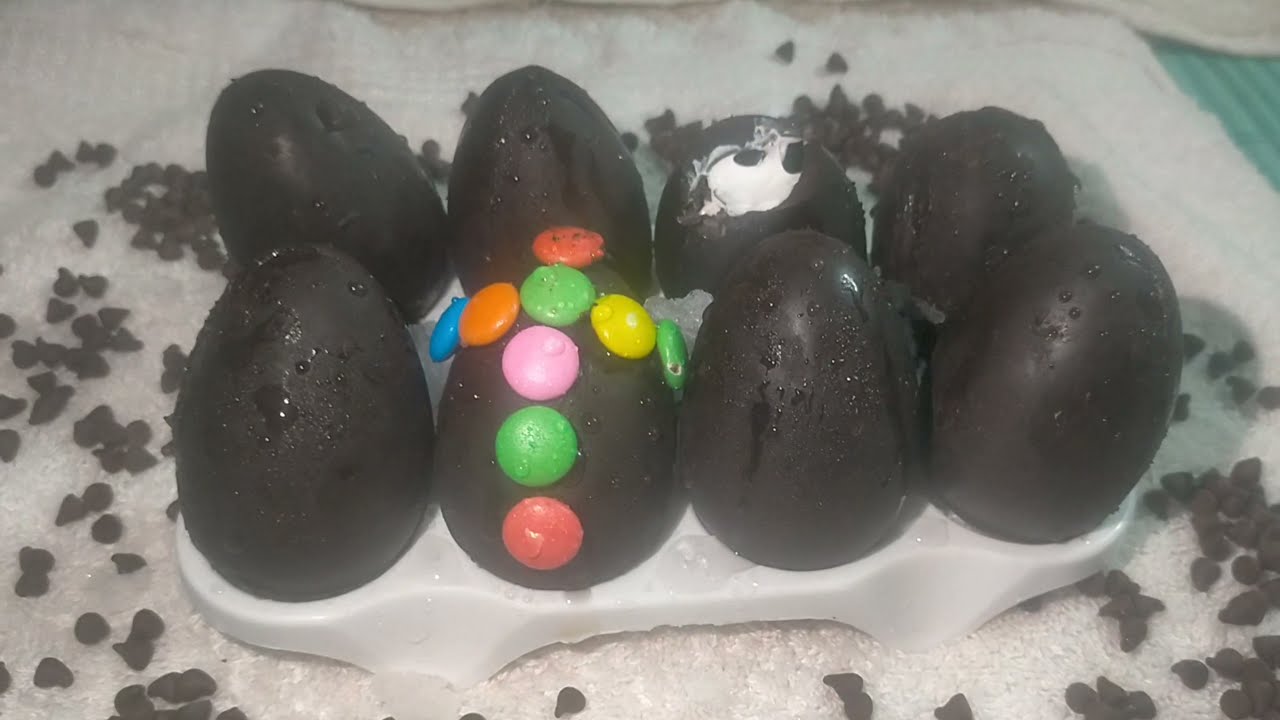 Dark Chocolate Easter Egg Recipe in Tamil ..