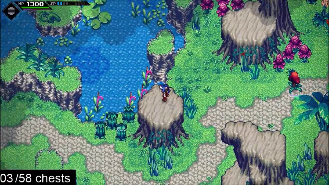 Firecrow's CrossCode Treasure Guide: Gaia's Garden #1-#8