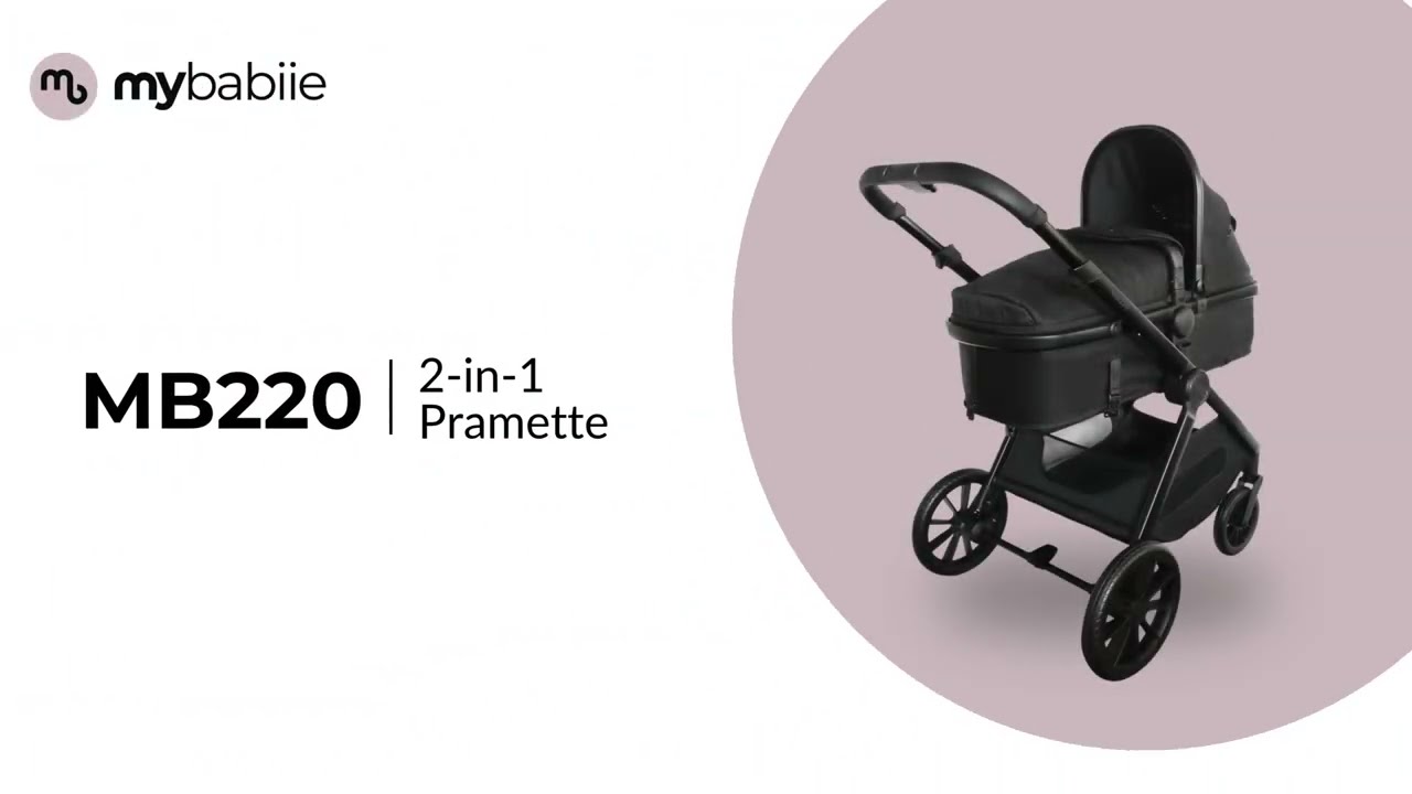 MB220 | Get to know the MB220 2-in-1 Pramette